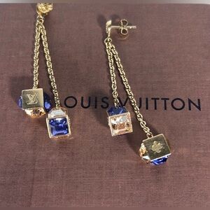 Louis Vuitton Cube Earrings